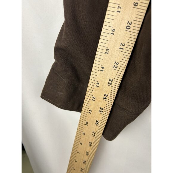 Vintage Carhartt Detroit Jacket Flannel Lined 2XL J200DKB Dark Brown Union Labor - Picture 4 of 16